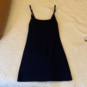 A&F Traveler Mini Dress Navy Blue